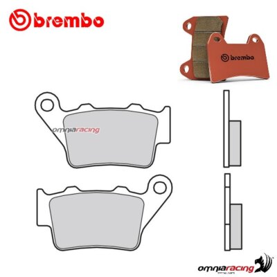 Bremsbel�ge hinten Brembo SD fur Vor Cross 500 2000-2001
