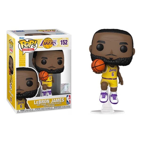 FunKo Pop! Los Angeles Lakers Lebron James #152 Vinyl Figure