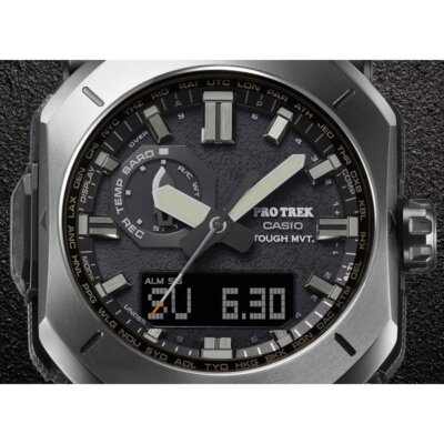 Pre-owned Casio Pro Trek Prw-6900yb-3jf Climber Line Radio Solar Men's Watch From Japan