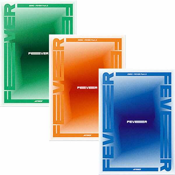 ATEEZ 新品 未開封 FEVER part3 アルバム　コンプリート ATEEZ ZERO : FEVER PART.3 Album 3 Ver SET 3CD+3 Photo Book+