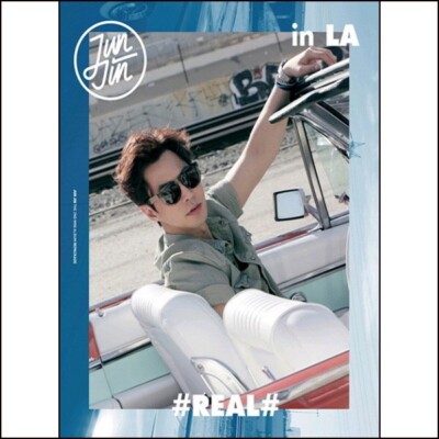 Junjin - #Real# In LA (Repackage) (2nd Mini Album) + Store Gift Photos