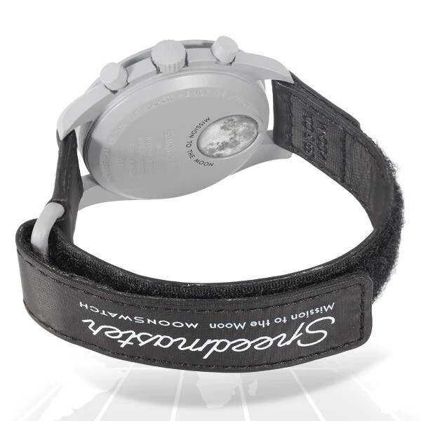 Pre-owned Omega X Swatch 【free Shipping】swatch X Omega Bioceramic Moonswatch Mission To Moon So33m100