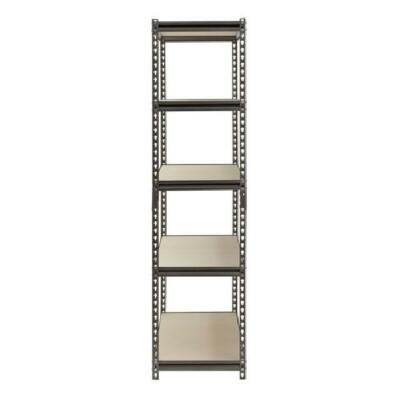 5 Shelf Heavy Duty Metal Muscle Rack Garage Shelving Storage 48"W x 18"D x 72"H