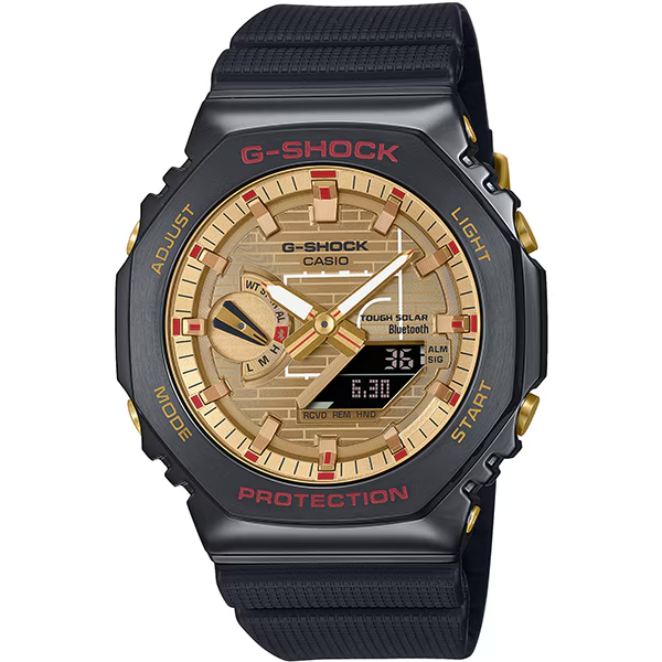 Pre-owned Casio G-shock Gbm-2100rh-1ajr Tough Watch Japan Domestic Version