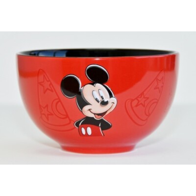 Disney Mickey Mouse Character Portrait Bowl, Disneyland Paris