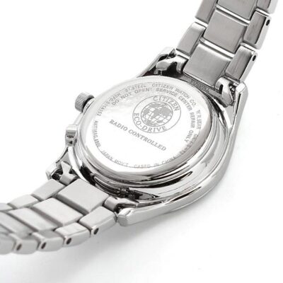 Pre-owned Citizen Watch  Collection Eco Drive Radio Clock Es0000-79e Ladies Jp