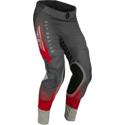 FLY RACING - LITE PANTS RED GRAY size 36
