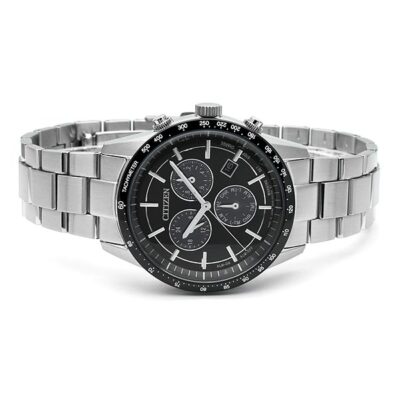 Pre-owned Citizen Collection Eco-drive Bl5594-59e Black Chronograph Men's Watch In Box