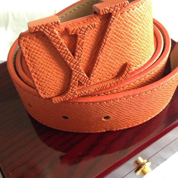 ORANGE RARE LV LOUIS VUITTON BELT in Leyton, London Gumtree