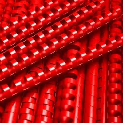 19 Ring Binding Comb Red 1-3/4'' (50pcs)