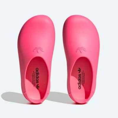 Women s Adidas ADIFOM STAN SMITH MULE SHOES Solar Red/Pink Size 7