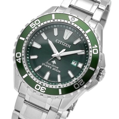 Pre-owned Citizen Bn0199-53x Promaster Marine Series Eco Driver Men's Watch Japan