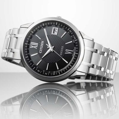 CITIZEN CITIZEN EXCEED CB1140-61E THINNEST ECO-DRIVE ATOMIC DIRECT FLIGHT MEN WATCH