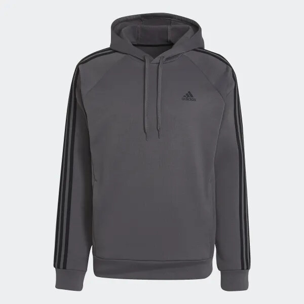 

МУЖСКАЯ СЕРАЯ ХУДИ ИЗ ФЛИСА PRIMEGREEN ESSENTIALS С 3 ПОЛОСКАМИ ADIDAS, H44054, Grey five