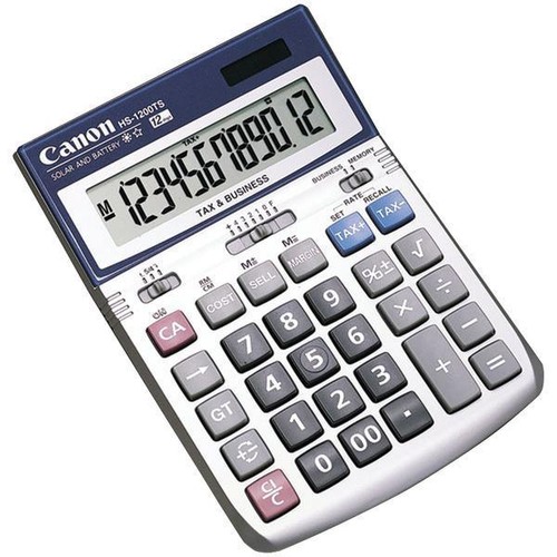 Canon P23 DH V Mini Desktop Printing Calculator 2 Color 12 Canon P23 DH V Mini Desktop Printing Calculator 2 Color 12