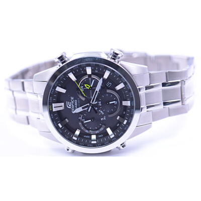 Pre-owned Casio International Warranty Eqw-t630jd-1ajf Edifice Solar Radio Men's Watch