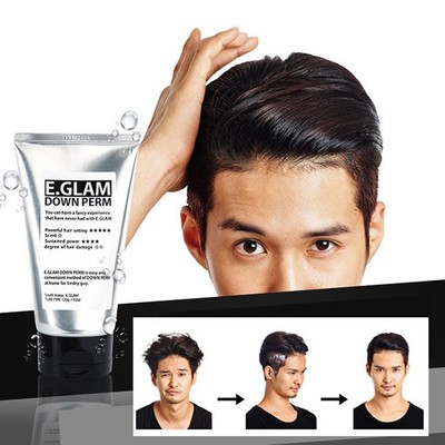 E Glam Down Perm For Men Speedy Easy Magic Straight Perm