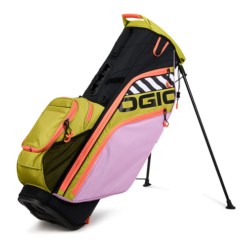 New Ogio Golf Woode Hybrid 8 Stand Bag Purple Passion