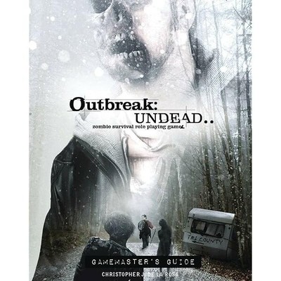 Outbreak Undead RPG Roleplaying Gamemaster's Guide HC Zombie Survival NEW