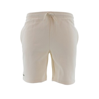 

Мужские теннисные флисовые шорты кремового цвета Lacoste Sport, Cream