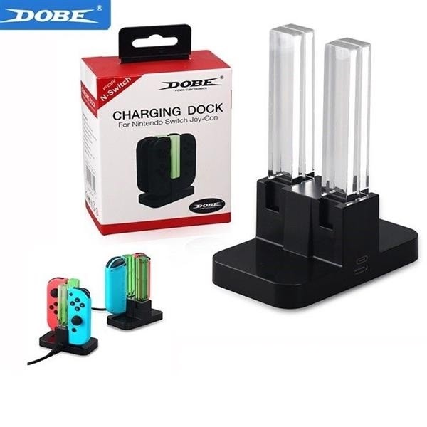 Stazione Di Ricarica Base Charging Dock Controller Nintendo Switch Joy-Con mar