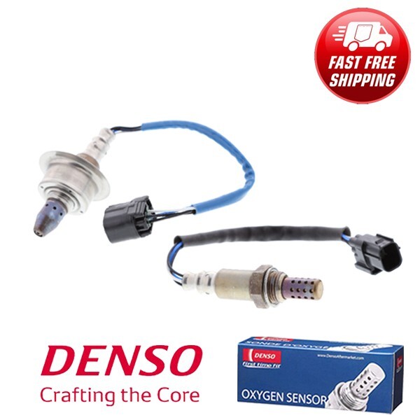 DENSO Oxygen Sensor Up & Down 2PCS Set for 13-14 Acura ILX