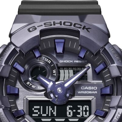 Pre-owned Casio G-shock Gm-700p-6ajf Analog-digital 700 Series 20 Atm Water Resistant