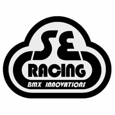 SE Racing - 2nd gen. head tube decal - black/clear