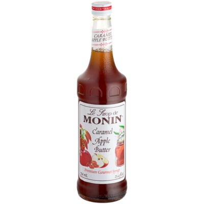 Monin Premium Caramel Apple Butter Flavoring Syrup 544SYPAR268A