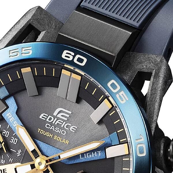 Pre-owned Casio Edifice Sospensione Ecb-2000ynp-1ajf Nighttime Drive Solar Men Watch 2024