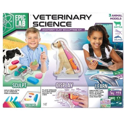 New ArtSkills Epic Lab Veterinary Science STEM Anatomy Clay Kit for Kids
