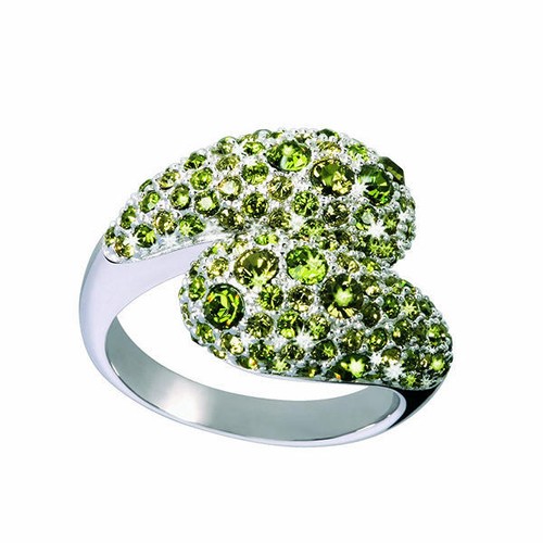 Grüne Modeschmuck-Ringe