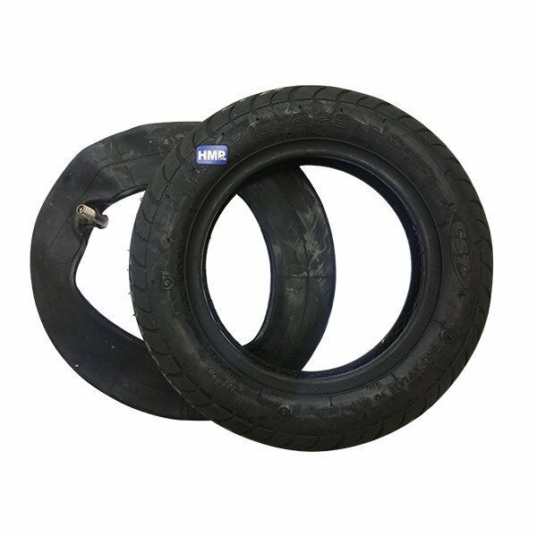 Pneumatico Con Camera D'Aria HMParts 10x2.125 - Per Passeggino, Bici, Scooter Elettrico - 2