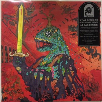 King Gizzard And The Lizard Wizard - 12 Bar Bruise LP Colored Vinyl Album - NEW 
