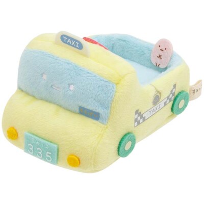 Sumikko Gurashi mini Tenori Plush Doll Taxi Accessory San-X Japan