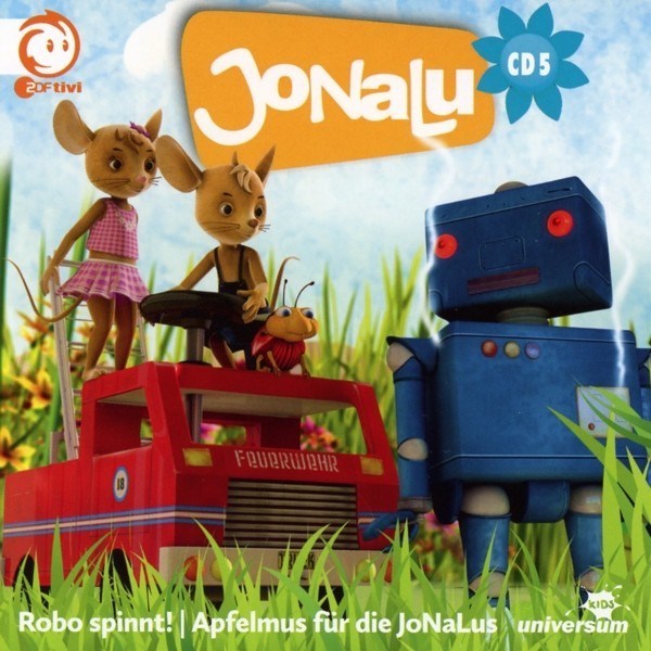 JONALU - HÖRSPIEL 5 - ROBO SPINNT!/APFELMUS FÜR DIE JONALUS  CD NEU 