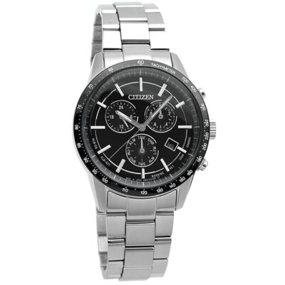 Pre-owned Citizen Collection Eco-drive Bl5594-59e Black Chronograph Men's Watch In Box