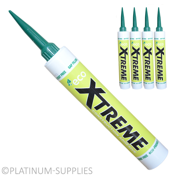 4X ECO XTREME ENVIRONMENTALLY FRIENDLY GAPFILLING ADHESIVE 350ml