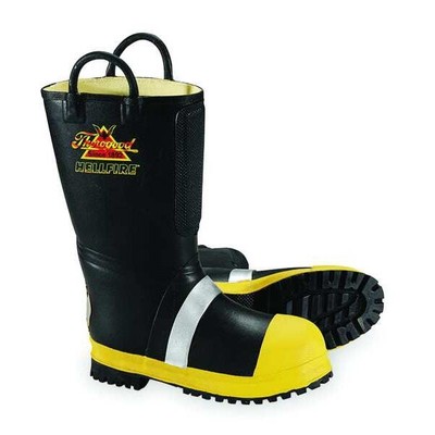 Pre-owned Thorogood Lion Fire Boots By  807-6000 10w Ins Fire Boots,mens,10w,pr In Red