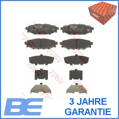 Passt Subaru Hinten SCHEIBENBREMSE BREMSBELAGSATZ OEM HD Trw 26696FJ000 GDB3373