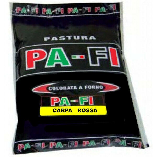 PASTURA PAFI CARPA ROSSA SACCHETTO 1 KG CARPA TINCA CARASSIO METHOD