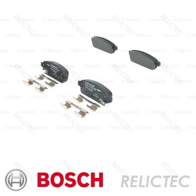 Brake Pads Set 0986494666 for Opel Saab Vauxhall Chevrolet 542039  