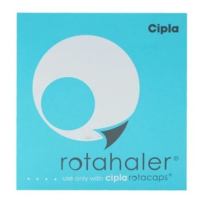 Pack of 2 X Cipla Rotahaler Device 100% Original and Effective treating ailments