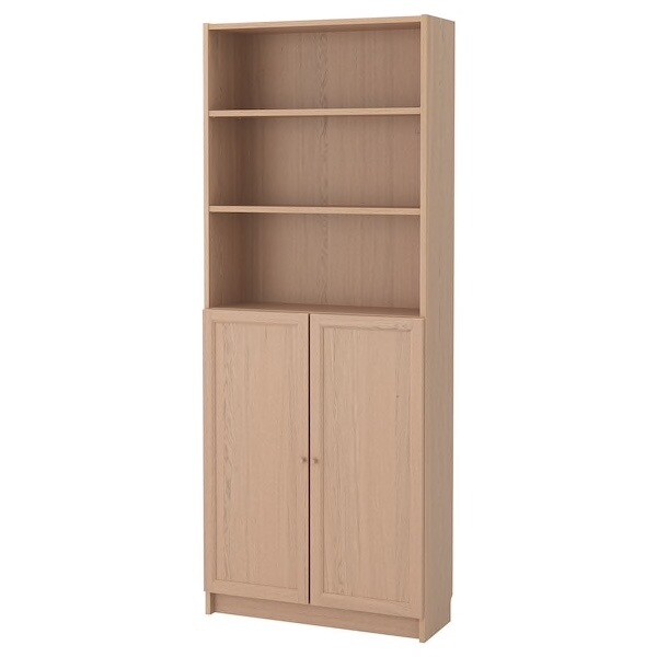 Ikea Billy bookcase with cupboard in Walnut in Bransgore, Dorset Gumtree