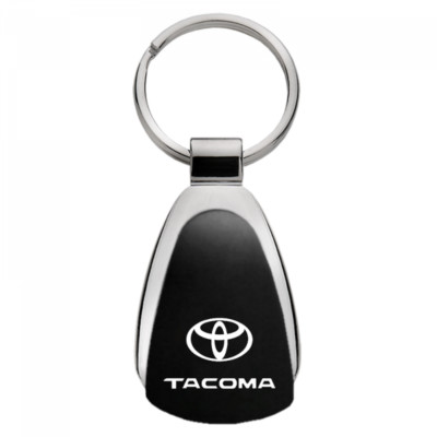 Toyota Tacoma Black Teardrop Logo Authentic Key Chain Fob Officially Licensed