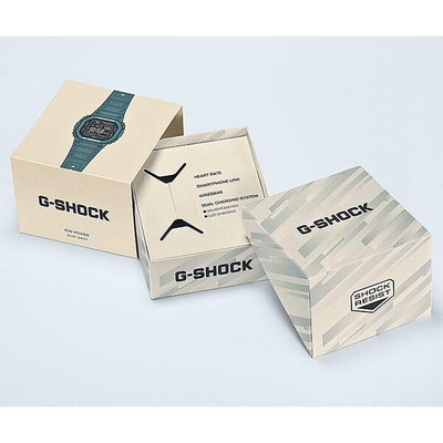 Pre-owned Casio G-shock Dw-h5600-2jr Black G-squad Sport Bluetooth Men's Watch In Box