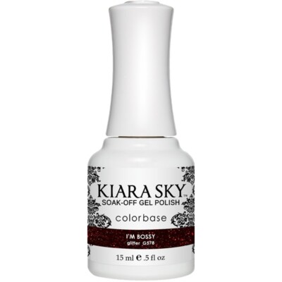 Kiara Sky Soak-off UV Gel Polish G578 I'm Bossy 0.5oz