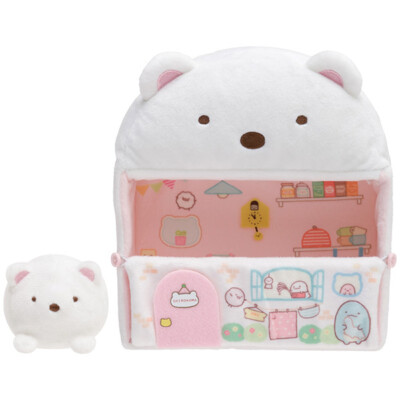 Sumikko Gurashi Plush Doll Bear House Shirokuma's Handmade San-X Japan