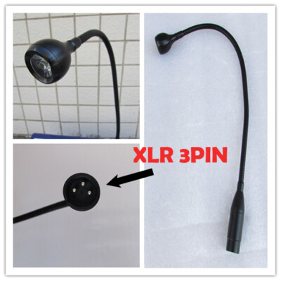 1pc Gooseneck Light Lamp for Soundcraft GB8 MH2 Mixer 12V 1W 3PIN DJ Lamp