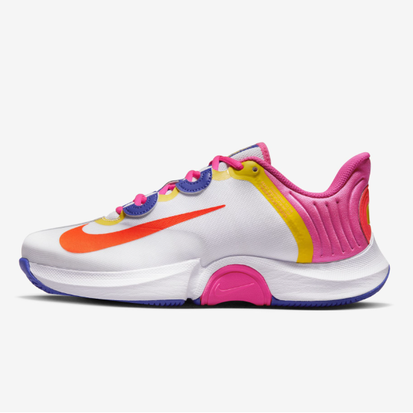 

Женские кроссовки Nike Court Zoom GP Turbo Naomi Osaka (DX8853-101), гипер-розовый, White / hyper pink, Nike Court Zoom GP Turbo Naomi Osaka
